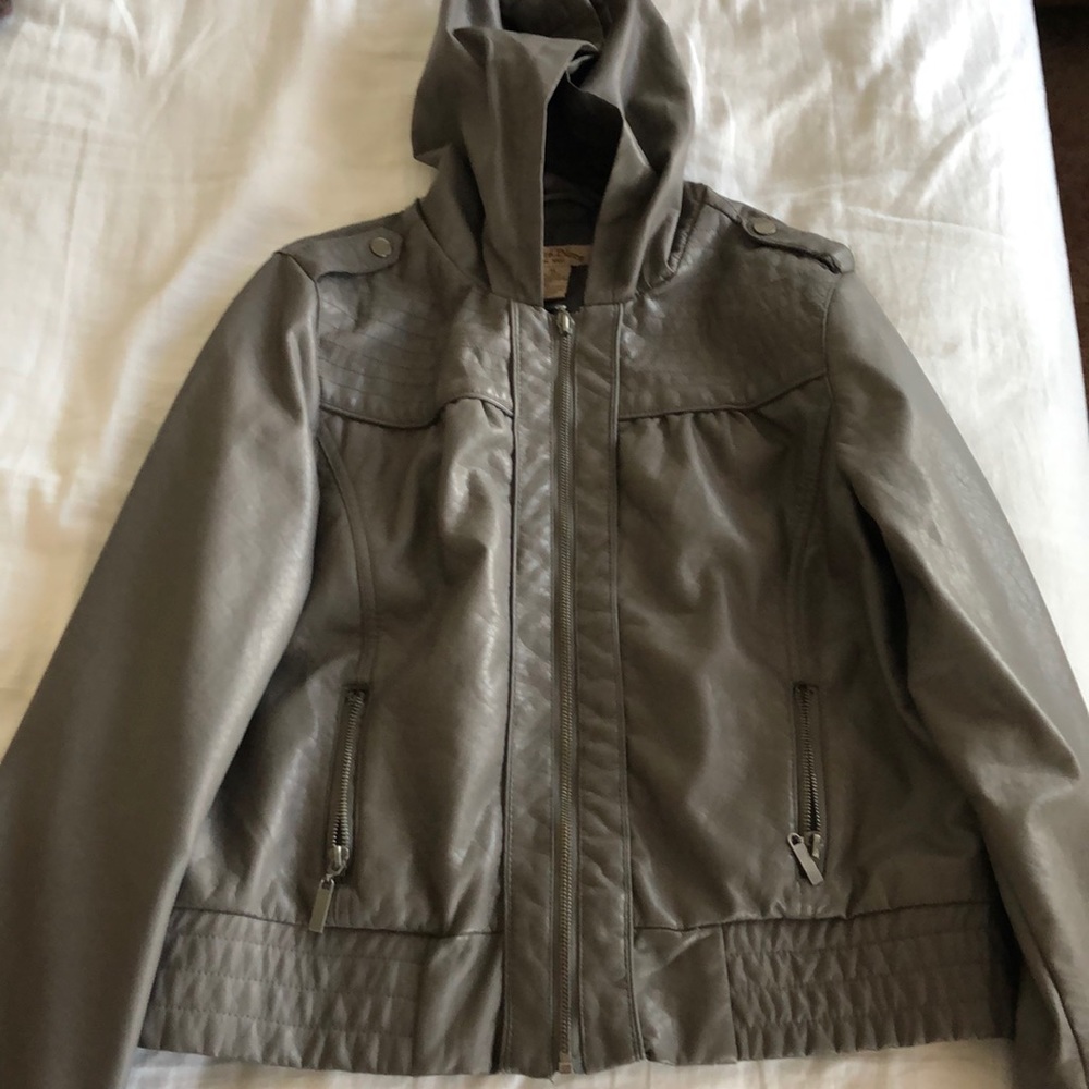 Simple lightweight grey jacket